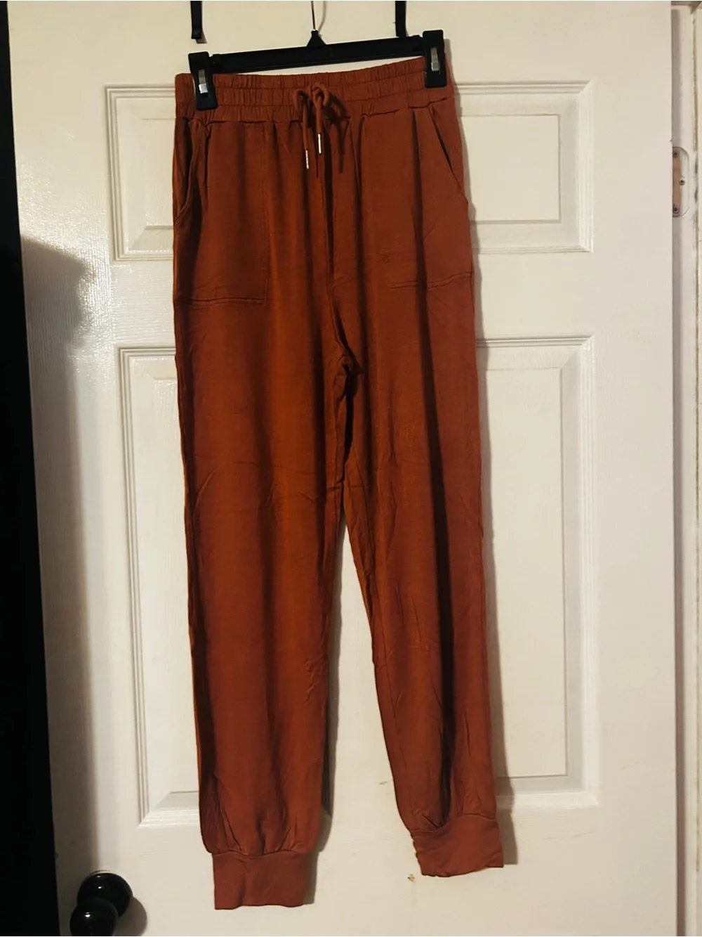 Copper Key Rust Drawstring Joggers - Picture 1 of 6